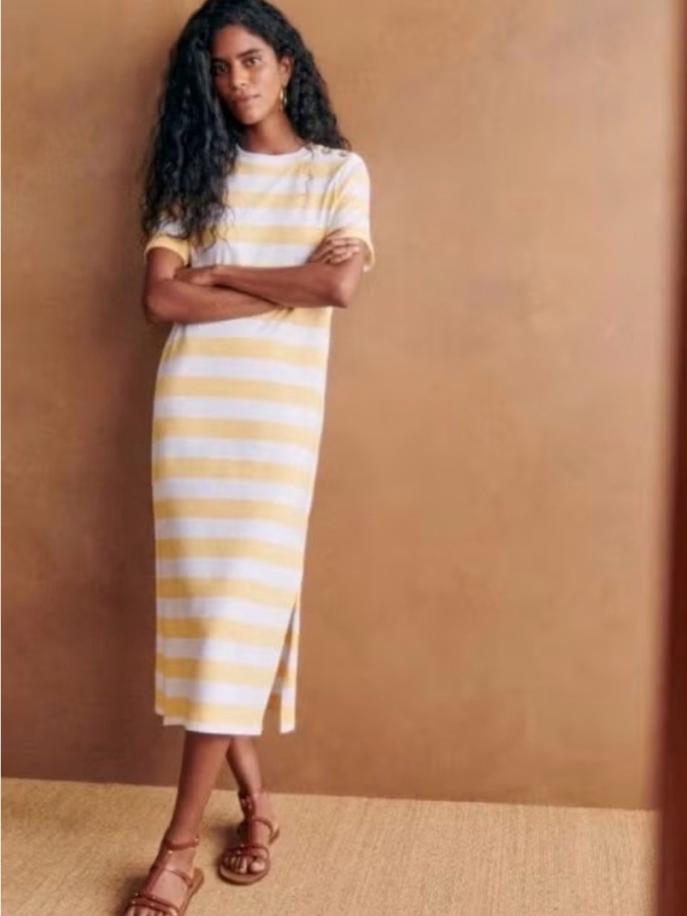 Sezane T-shirt Dress - Size XL